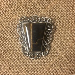 Beautiful Vintage Broach Marked 925 TN 31 Mexico